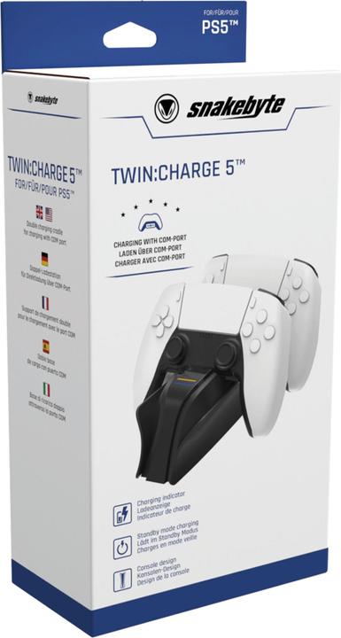 Image du produit Snakebyte Double charge 5 (PS5)