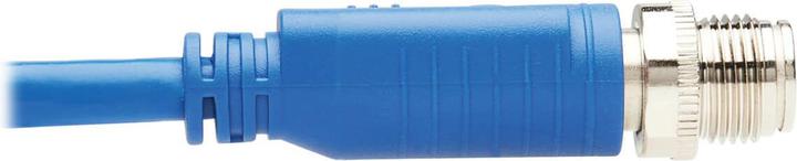 Immagine prodotto Eaton M12 X-Code Cat6 1G UTP CMR-LP Cavo Ethernet ad angolo retto M/M IP68 PoE Blu 5m 16,4 f (UTP, CAT6, 5 m)