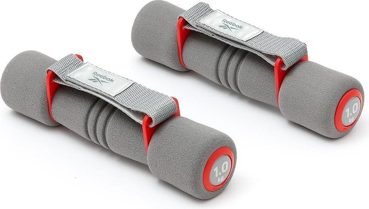 Actual product image Reebok Softgrip Dumbbells 1.0 kg (2 x 1 kg)
