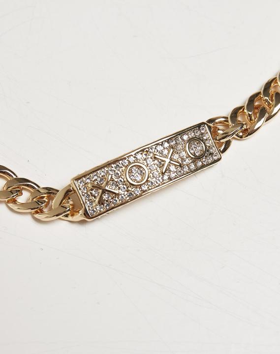 Actual product image Urban Classics XOXO Necklace - 14907 (70% iron, 30% zinc)