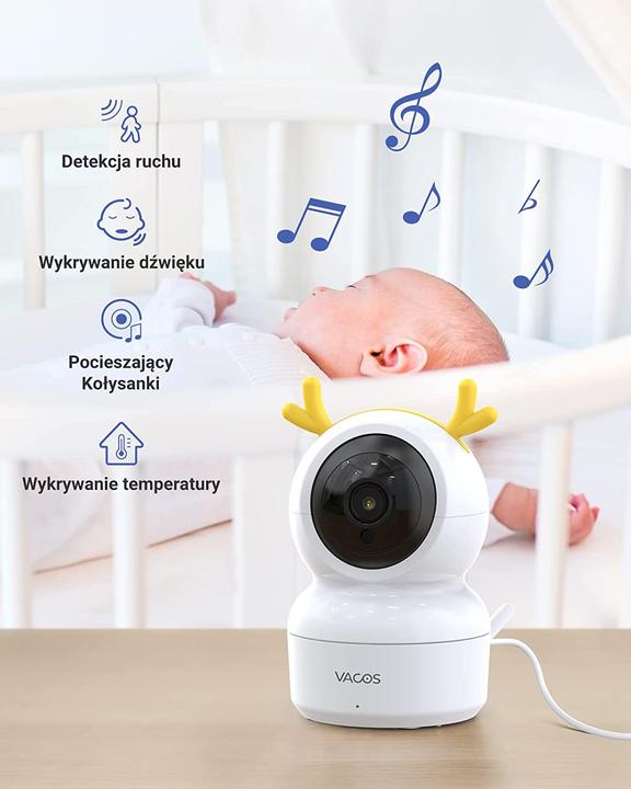 Produktbild Vacos Babyphone (Babyphone mit Kamera, 305 m)