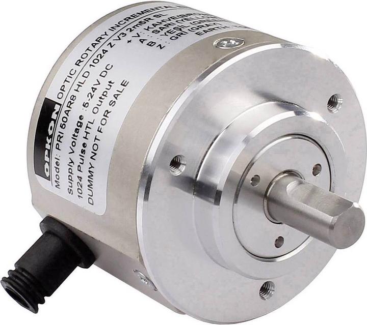 Produktbild Opkon 5V/360°-V2-2M5-R Magnetischer Absolutwertgeber Vollwelle 8 mm Ausgang 5V/360°