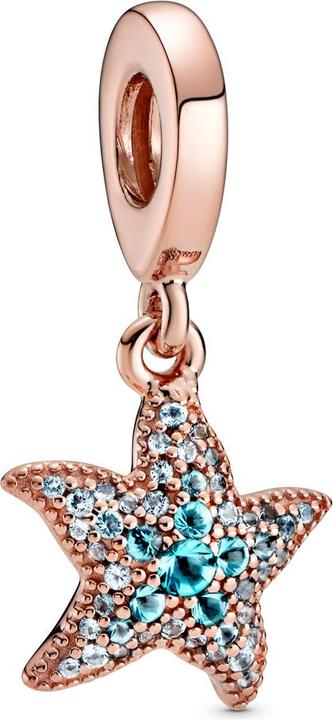 Pandora Funkelnder Seestern Charms/Beads (Mit Stein(en), Silber 925)