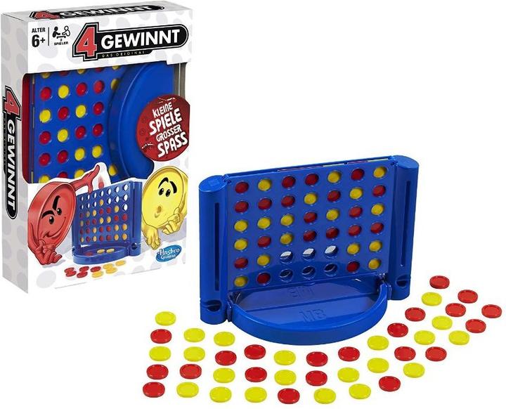 Actual product image Hasbro Gaming 4 Wins - Compact (German)