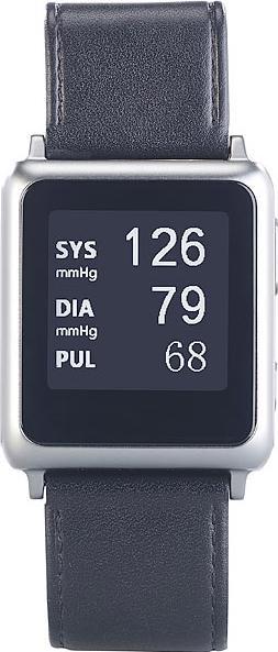 Actual product image Newgen medicals Blood Pressure Wrist Watch with Pump, E-Ink Display, Bluetooth & App