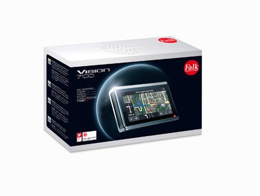 Immagine prodotto Falk Vision 700, TMC, Bluetooth, mappe europee