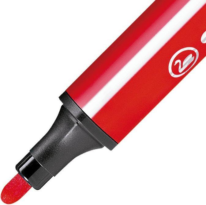 Actual product image STABILO Trio Scribbi Spring-loaded triangular felt-tip pen (Red, 1 x)