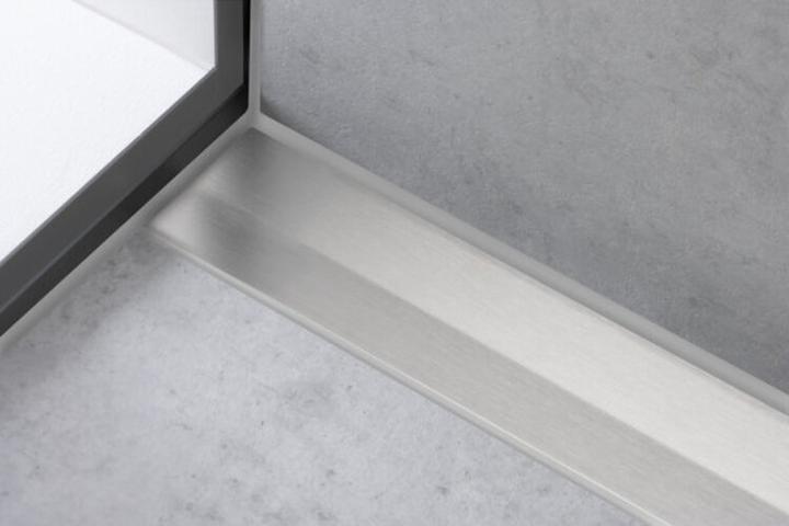 Produktbild hansgrohe HG Duschrinne RainDrain Flex kürzbar, Wandmontage 1000mm mattschwarz (1000 mm)