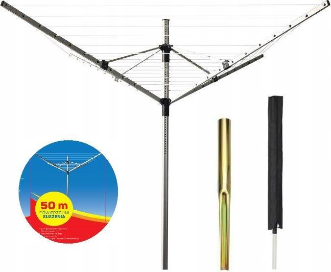 Immagine prodotto Promis Asciugatrice da giardino a quattro bracci SU200 CAPRI (50 m)