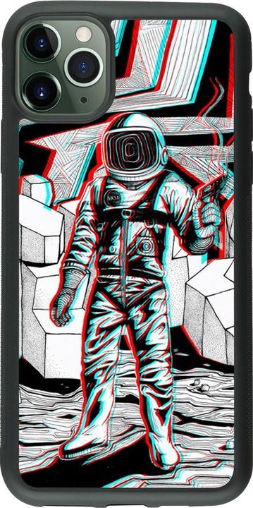 Produktbild PhoneLook Hülle Silikon schwarz Anaglyph Astronaut (Apple iPhone 11 Pro Max)