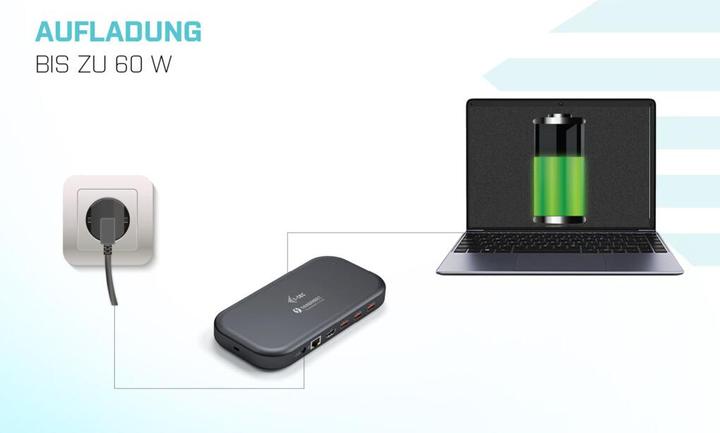 Immagine prodotto i-tec Thunderbolt 3 Dual Docking Station (Thunderbolt, 3 Porti)