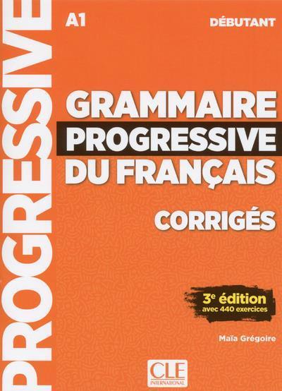 Image du produit Cle Grammaire française progressive pour débutants, 3ème édition. (Français, Grégoire Maïa, 2018)