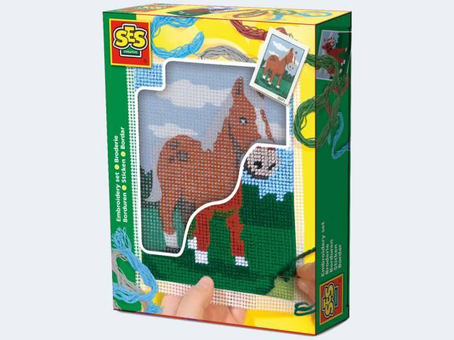 Actual product image Ses Stickset horses