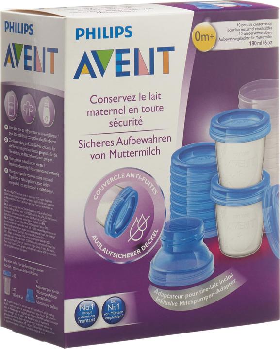 Actual product image Philips Avent Muttermilchbehälter