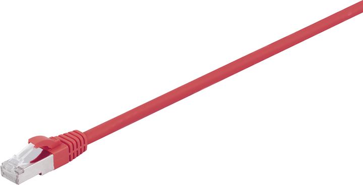 Produktbild Fuj Tek CAT6A S/FTP Network Cable, 1 m, Red (S/FTP, CAT6a, 1 m)