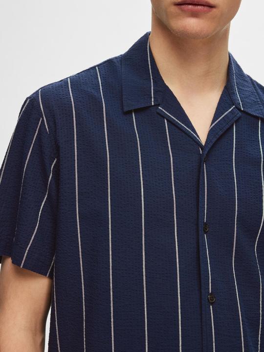 Image du produit Selected Homme Chemise en coton à manches courtes (M)