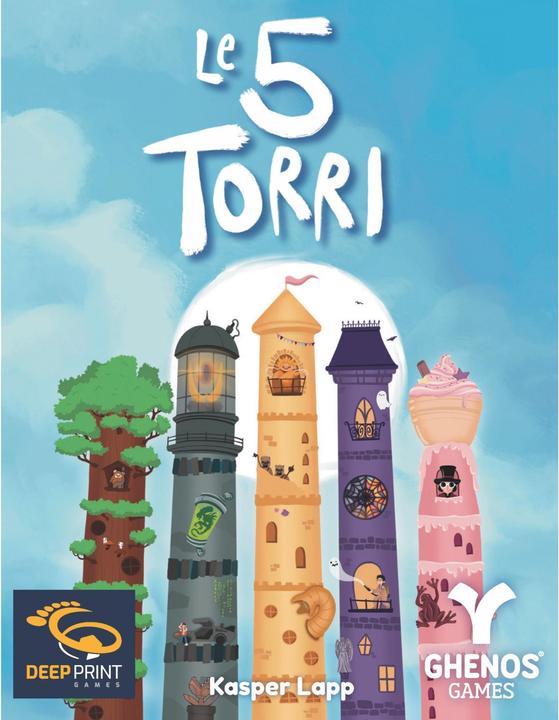 Actual product image Ghenos Games The 5 towers
