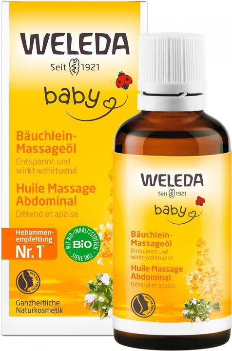 Actual product image Weleda Tummy oil