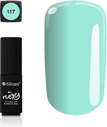 Actual product image Silcare Flexy Hybrid Gel Hybrid Lacquer 117 4.5G (117, Gel-Effect Nail Polish)