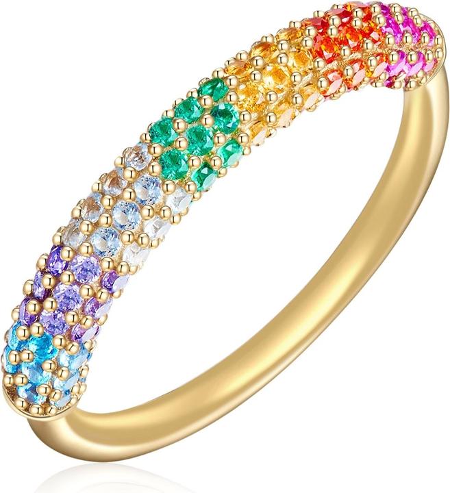 Glanzstücke München Damen Sterling Silber Zirkonia gelbgold - 29039