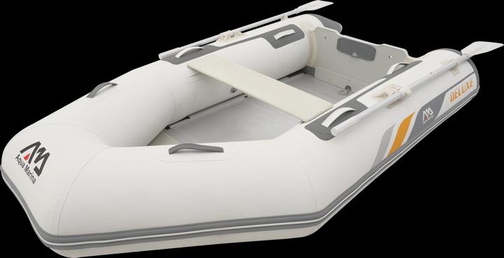 Image du produit Aqua Marina Bateau gonflable de luxe 4 personnes 277x150cm avec tissu PVC haute pression kit de réparation (277 cm, 4 pers.)