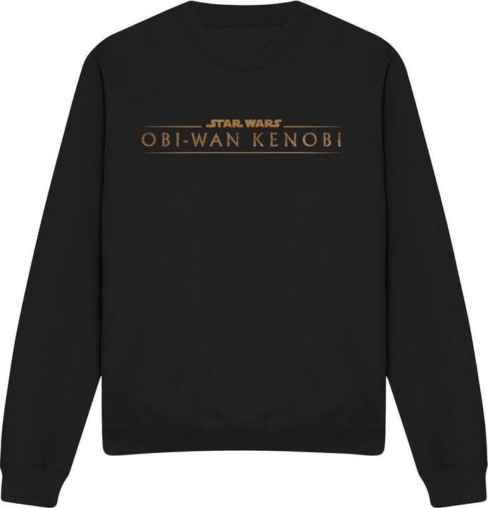 Actual product image Star Wars Unisex Adult Obi Wan Kenobi Logo Sweatshirt (XXL)