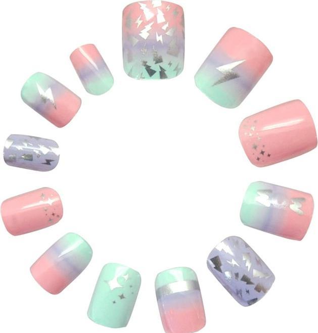Actual product image Kids Licensing Wow Generation Nail Stickers (Nail glue, Multicolor)