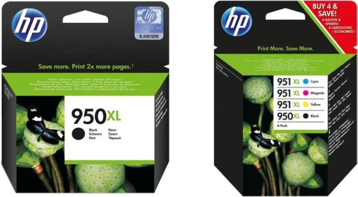 HP 951XL Multipack + 950XL BK