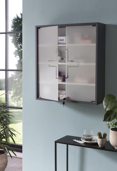 Actual product image Schildmeyer Wido medicine cabinet anthracite