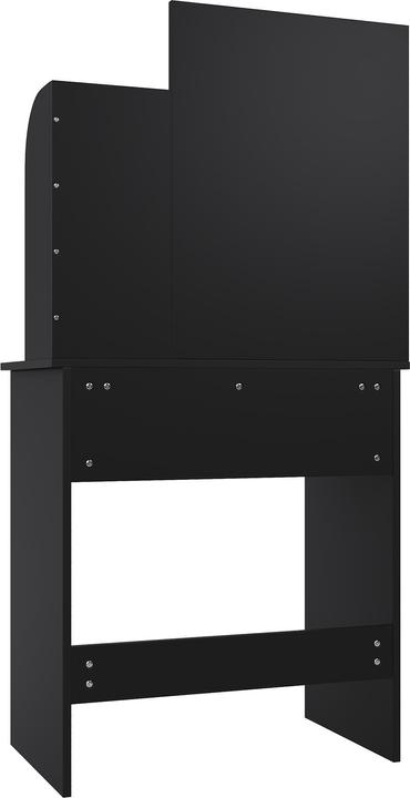 Produktbild SONNI Kleiner Schminktisch mit Licht und Spiegel, Schlafzimmer-Schminktisch mit Schubladen, einstell (70 x 40 x 70 cm)