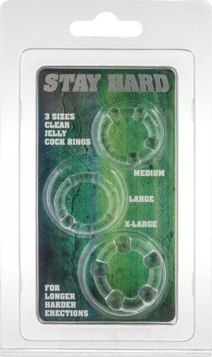 Actual product image Scala Stay Hard - Three Rings (2.40 cm)