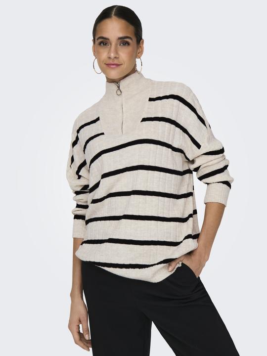 Actual product image Only Regular fit High neck Low shoulder Pullover Knitted jumper (XL)