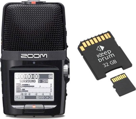 Produktbild Zoom H2n Audio-Recorder mit Speicherkarte 32 GB (Handheld)