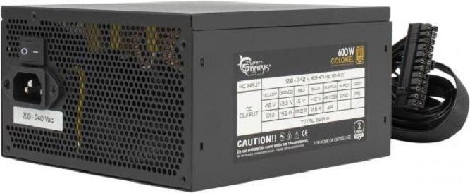 White Shark GPSU-B600S Colonel 600W 80+ SemiModular (600 W)