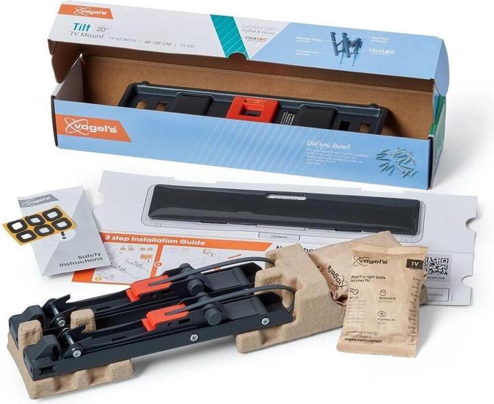 Immagine prodotto Vogels TVM 3215 (Muro, 43", 15 kg)