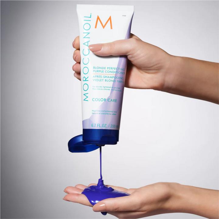 Actual product image Moroccanoil Blonde Purple Conditioner (70 ml)
