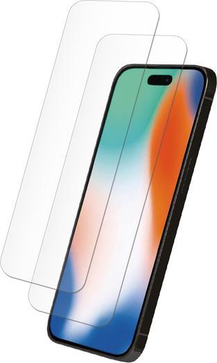 Actual product image My Way Scratch-resistant glass film (2 Piece, Apple iPhone 15 Plus, Apple iPhone 14 Pro Max, Apple iPhone 15 Pro Max)
