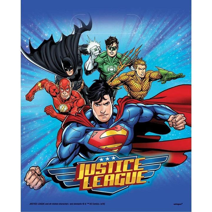 Actual product image Justice League Party Bags (Pack of 8)