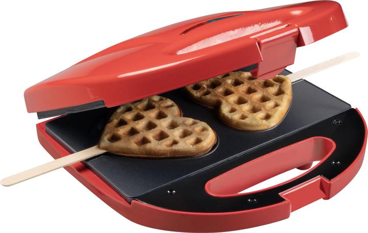 Actual product image Bestron Heart waffle maker