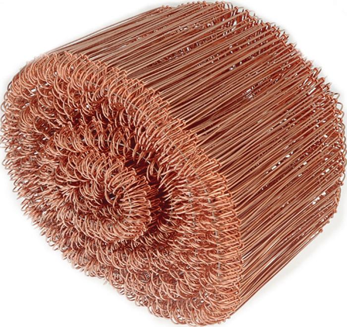 Actual product image H&R Concrete binding wire ( 4000818888 ) Ø 1 mm single - copper-plated (0.16 m)