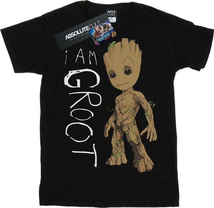 Image du produit - T-shirt GUARDIANS OF THE GALAXY AM GROOT SCRIBBLES - Homme (4XL)