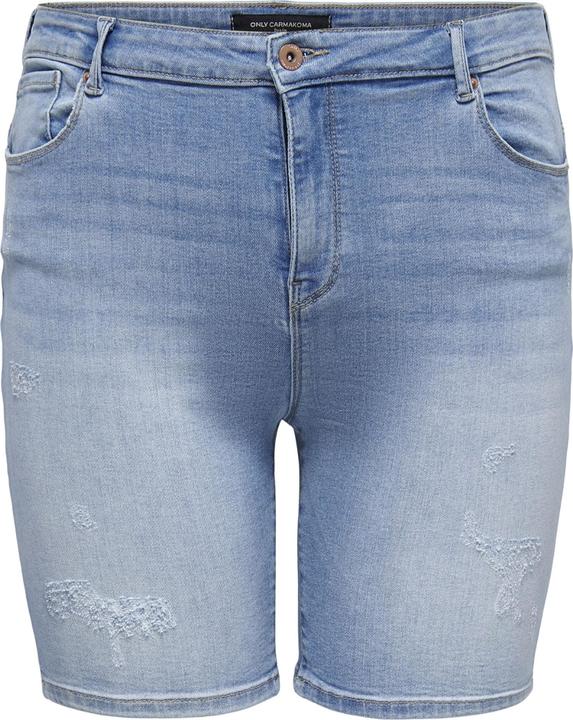 Only Curvy CARLaola Reg Destroyed Jeansshorts