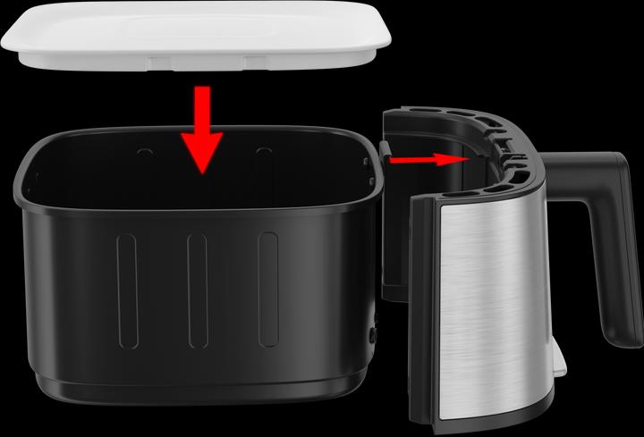 Produktbild Tefal Easy Fry Silence EY552D (CH-Stecker)
