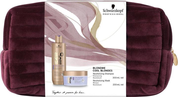 Schwarzkopf Professional BlondMe Cool Blondes Geschenkset (Haarpflege set)