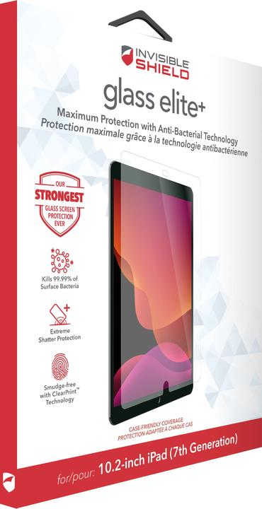 Immagine prodotto Zagg InvisibleShield Glass Elite+ - Pellicola protettiva per tablet - 10.2" - per Apple 1 (1 Pezzo/i, iPad)