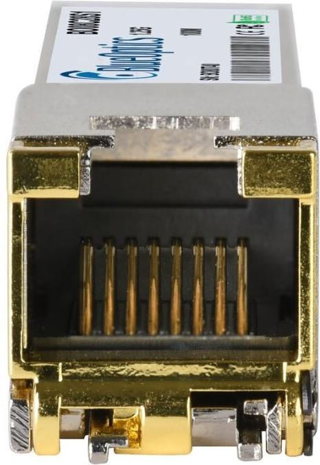 Produktbild BlueOptics Kompatibler Aruba R9D17A BO08C28S1 SFP Transceiver, Kupfer RJ45, 1000BASE-T, 100M, 0°C/+70°C