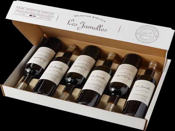 Immagine prodotto Les Jamelles Grenache Syrah Mourvèdre Sélection Spéciale Vin de Pays d'Oc (1 x 75 cl, 2020)