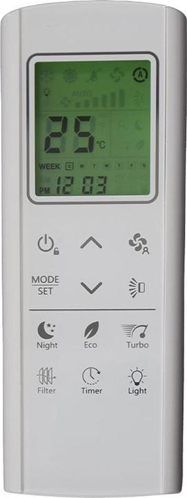Actual product image Kibernetik ECO 13 mobile split air conditioner with WiFi (81 m², 13650 BTU/h)