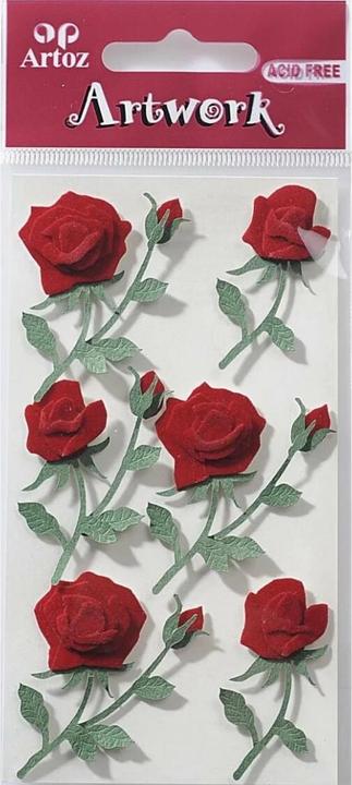 Produktbild Artoz Motivsticker Rosen 1 Blatt