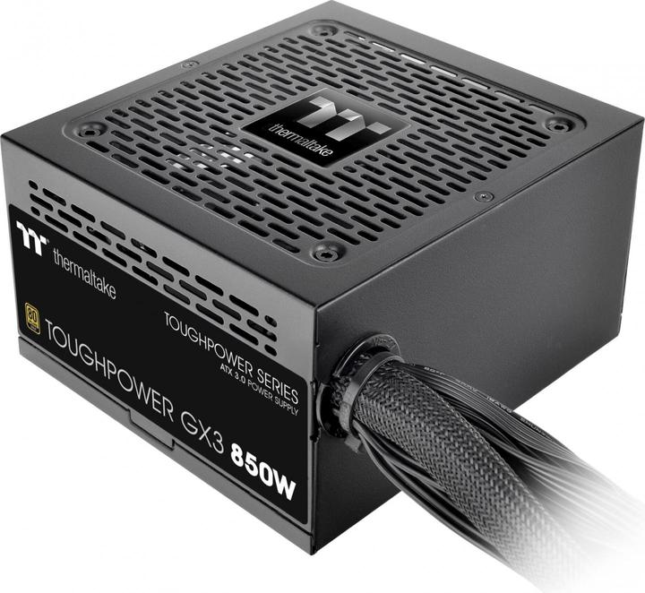 Actual product image Thermaltake TT Toughpower GX3 0850W (black, 5x PCIe, cable management, 850 Watt) (850 W)